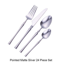 Load image into Gallery viewer, 24Pcs/set Flatware Dinnerware Tableware