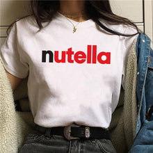 Load image into Gallery viewer, NUTELLA KAWAII PRINT T SHIRT