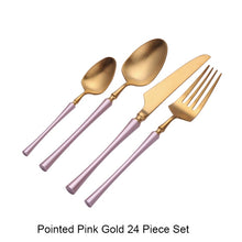 Load image into Gallery viewer, 24Pcs/set Flatware Dinnerware Tableware