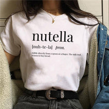 Load image into Gallery viewer, NUTELLA KAWAII PRINT T SHIRT
