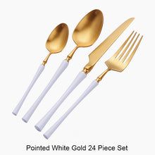 Load image into Gallery viewer, 24Pcs/set Flatware Dinnerware Tableware