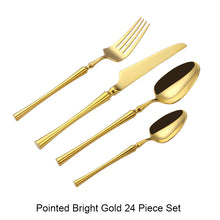 Load image into Gallery viewer, 24Pcs/set Flatware Dinnerware Tableware