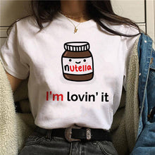 Load image into Gallery viewer, NUTELLA KAWAII PRINT T SHIRT