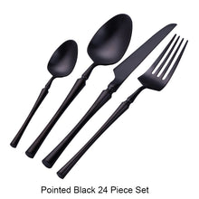 Load image into Gallery viewer, 24Pcs/set Flatware Dinnerware Tableware