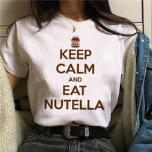 Load image into Gallery viewer, NUTELLA KAWAII PRINT T SHIRT