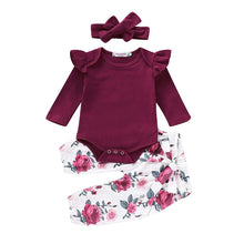 Load image into Gallery viewer, Floral Baby Girl Clothes