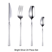 Load image into Gallery viewer, 24Pcs/set Flatware Dinnerware Tableware