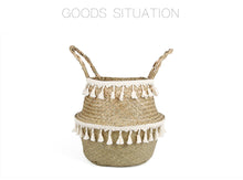 Load image into Gallery viewer, Seagrass Woven Storage Basket