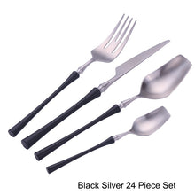 Load image into Gallery viewer, 24Pcs/set Flatware Dinnerware Tableware