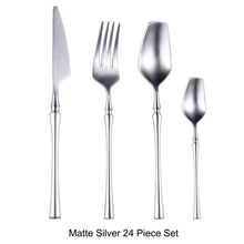 Load image into Gallery viewer, 24Pcs/set Flatware Dinnerware Tableware