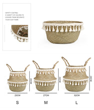 Load image into Gallery viewer, Seagrass Woven Storage Basket