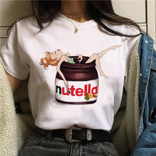 Load image into Gallery viewer, NUTELLA KAWAII PRINT T SHIRT
