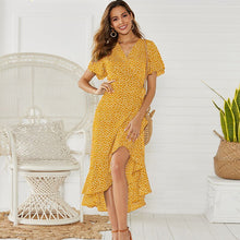 Load image into Gallery viewer, MAXI DRESS WITH FLORAL PRINT
