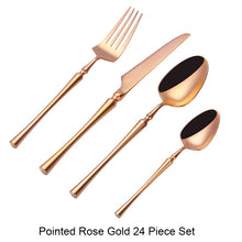 Load image into Gallery viewer, 24Pcs/set Flatware Dinnerware Tableware
