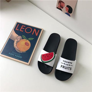 Cute Fruit Summer Slippers shoes