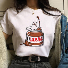 Load image into Gallery viewer, NUTELLA KAWAII PRINT T SHIRT
