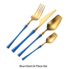 Load image into Gallery viewer, 24Pcs/set Flatware Dinnerware Tableware
