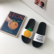 Load image into Gallery viewer, Cute Fruit Summer Slippers shoes
