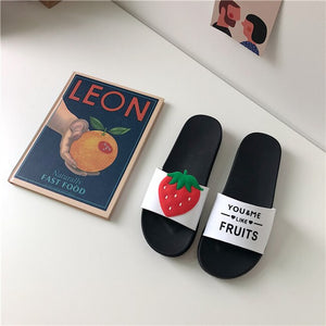 Cute Fruit Summer Slippers shoes