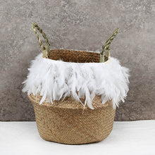 Load image into Gallery viewer, Seagrass Woven Storage Basket
