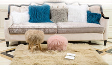 Load image into Gallery viewer, Real Mongolian lamb fur Pillow Case 
