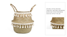 Load image into Gallery viewer, Seagrass Woven Storage Basket
