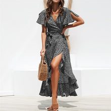 Load image into Gallery viewer, MAXI DRESS WITH FLORAL PRINT
