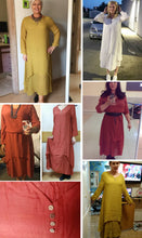 Load image into Gallery viewer, Cotton Linen Midi Dresses
