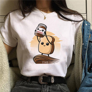 NUTELLA KAWAII PRINT T SHIRT