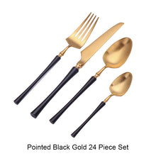 Load image into Gallery viewer, 24Pcs/set Flatware Dinnerware Tableware
